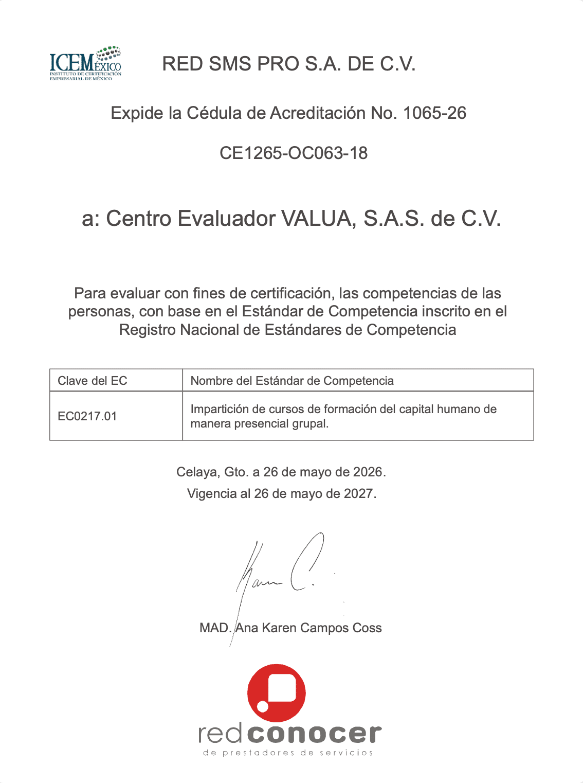SEP Agente inmobiliario
